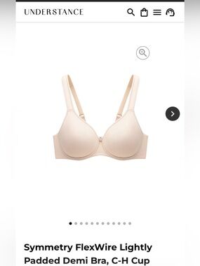Understance Symmetry Flexwire Lightly Padded Bra 32DDD